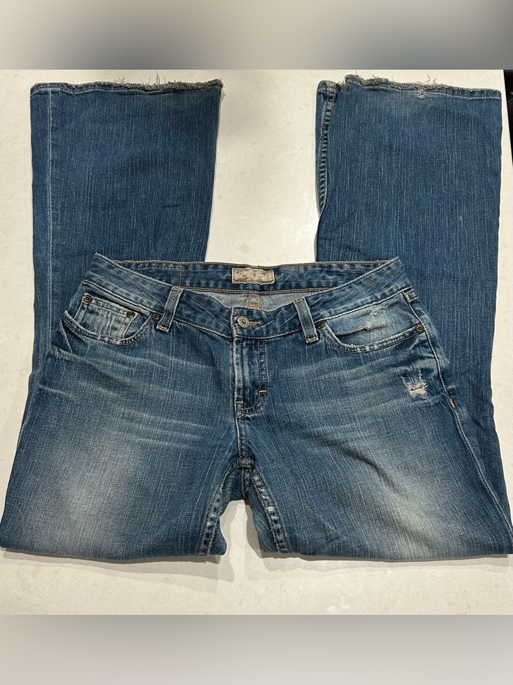 BKE Women's Boot Cut Jeans in Medium Blue Wash